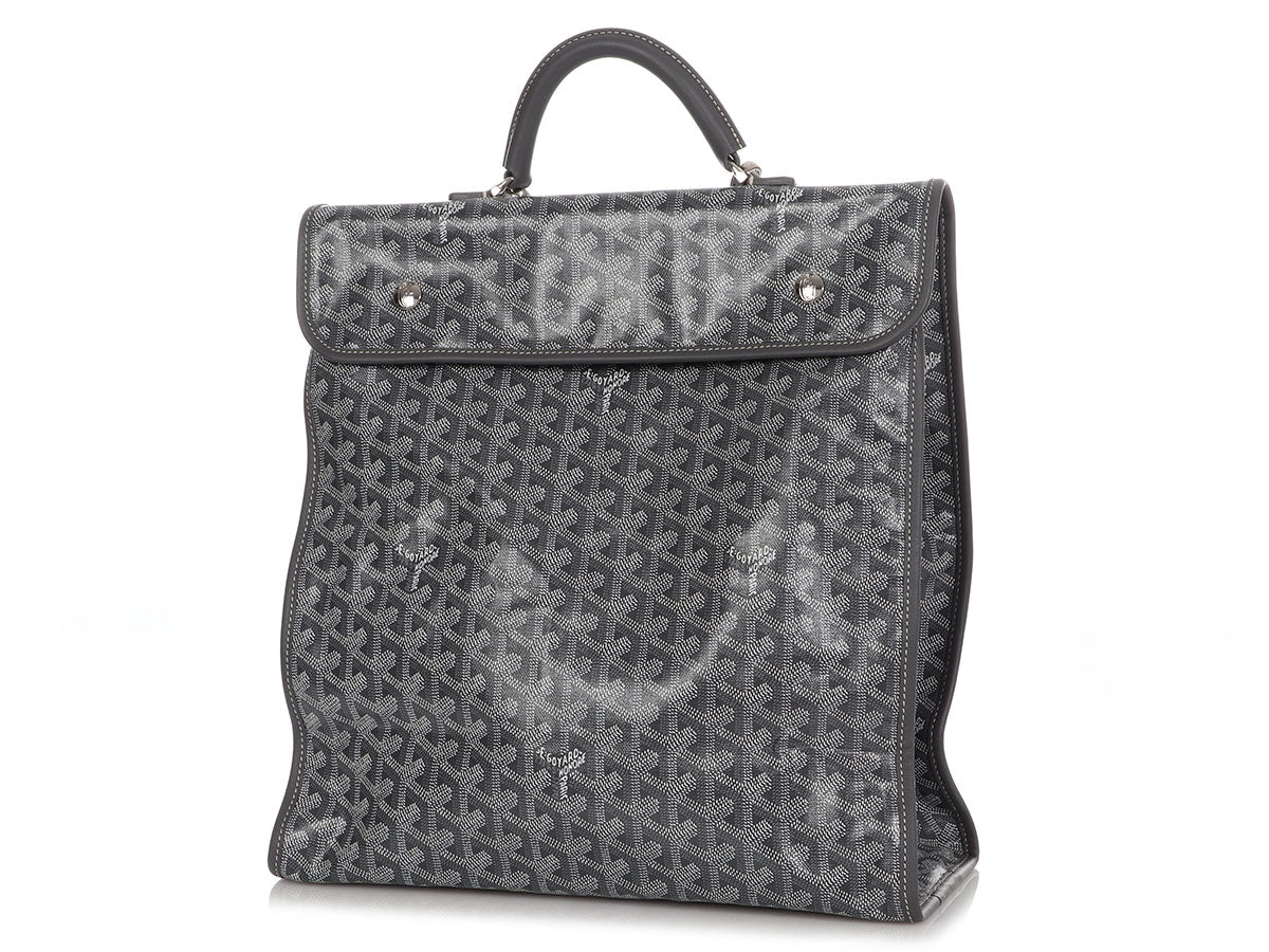 Goyard Gray Sac Saint-Léger Backpack