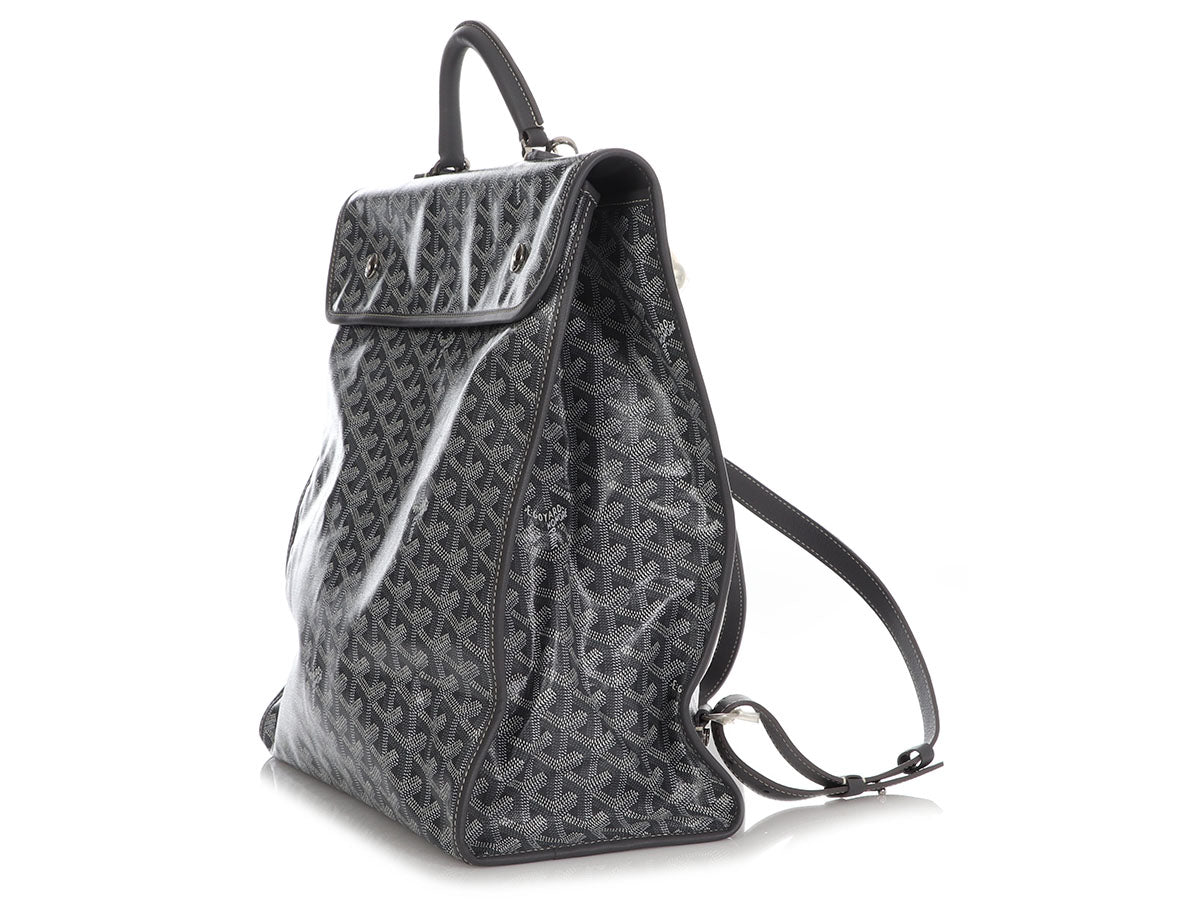 Goyard Goyardine Cisalpin Backpack - Black Backpacks, Bags - GOY37098