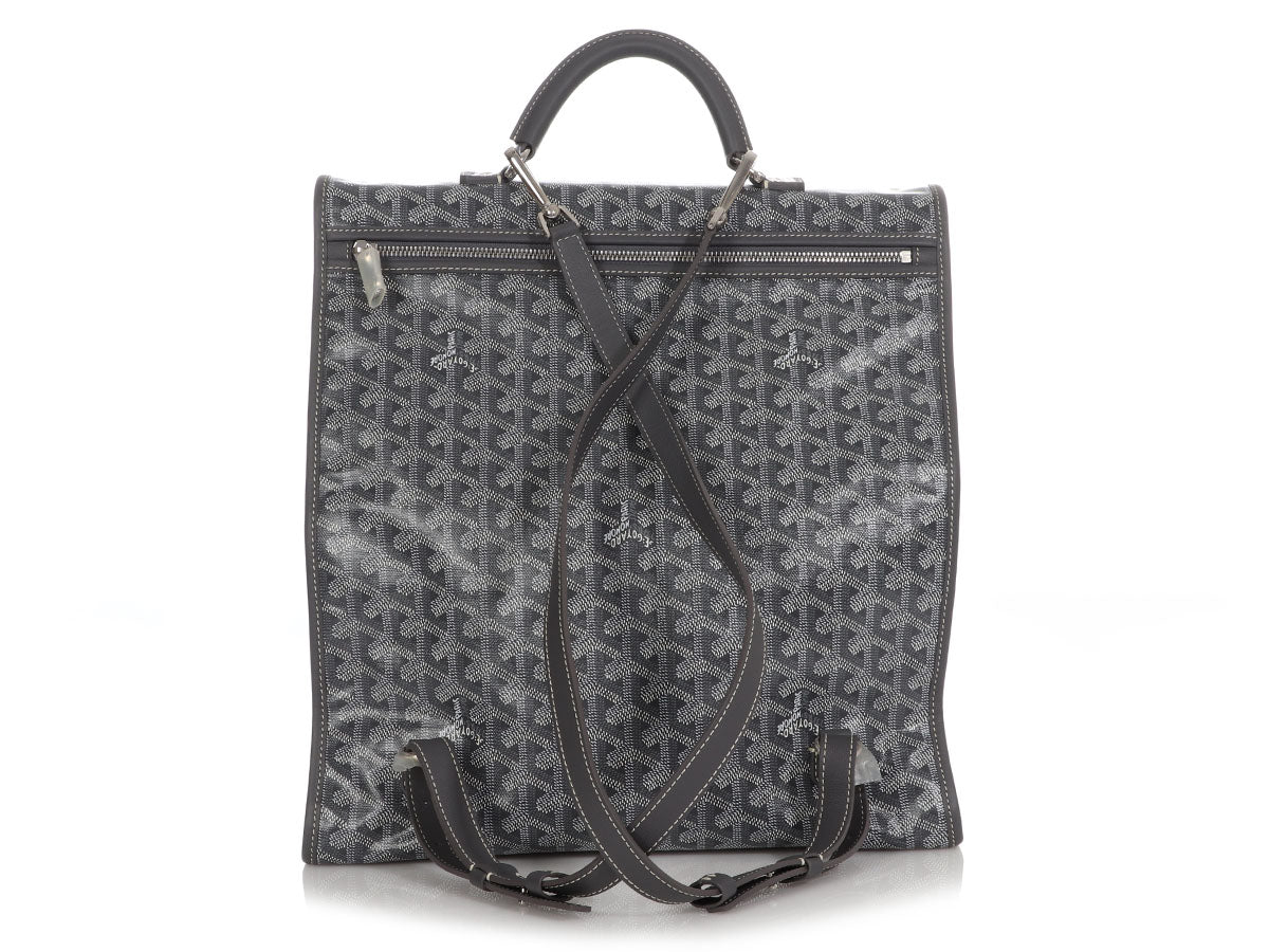 Goyard Gray Sac Saint-Léger Backpack