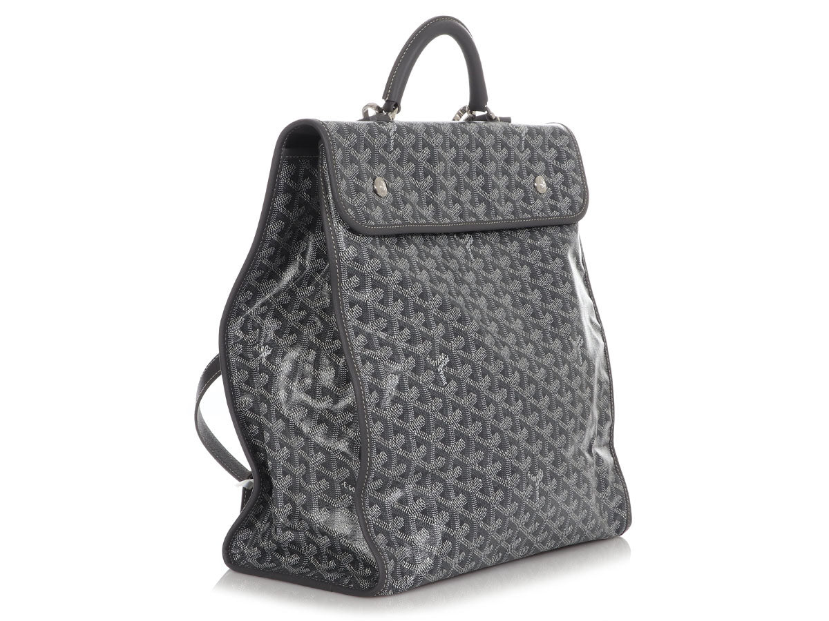 grey goyard backpack