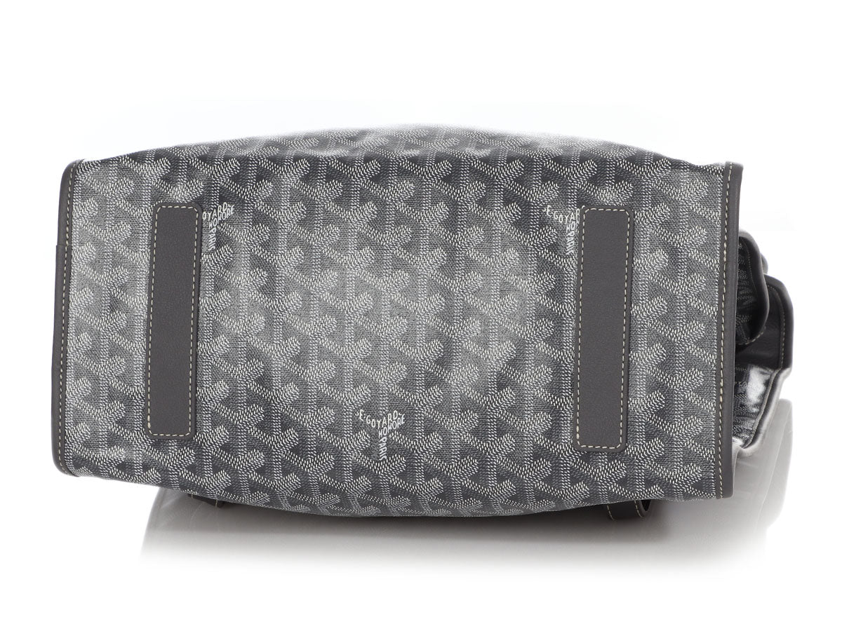 goyard backpack grey