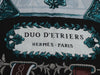 Hermès Duo d’Etriers Cashmere Silk Shawl 140cm