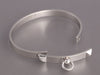 Hermès 18K White Gold Collier de Chien CDC Bracelet