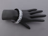 Hermès Wide Black PVD A Pois Enamel Bangle 65