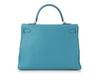 Hermès Turquoise Togo Kelly 35