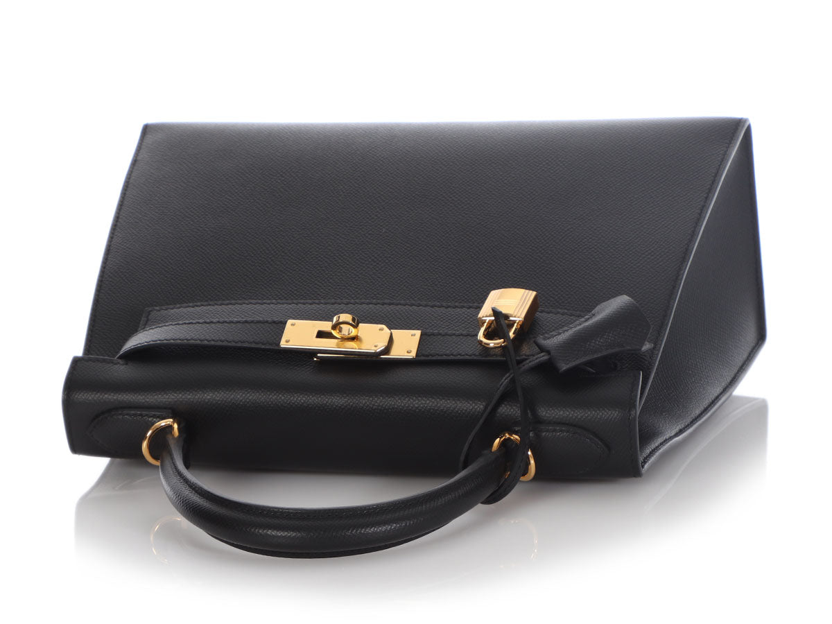 Hermès Kelly 28 Epsom Black