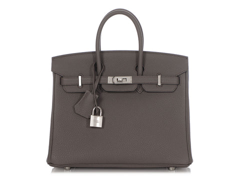 Hermès Etain Togo Birkin 25