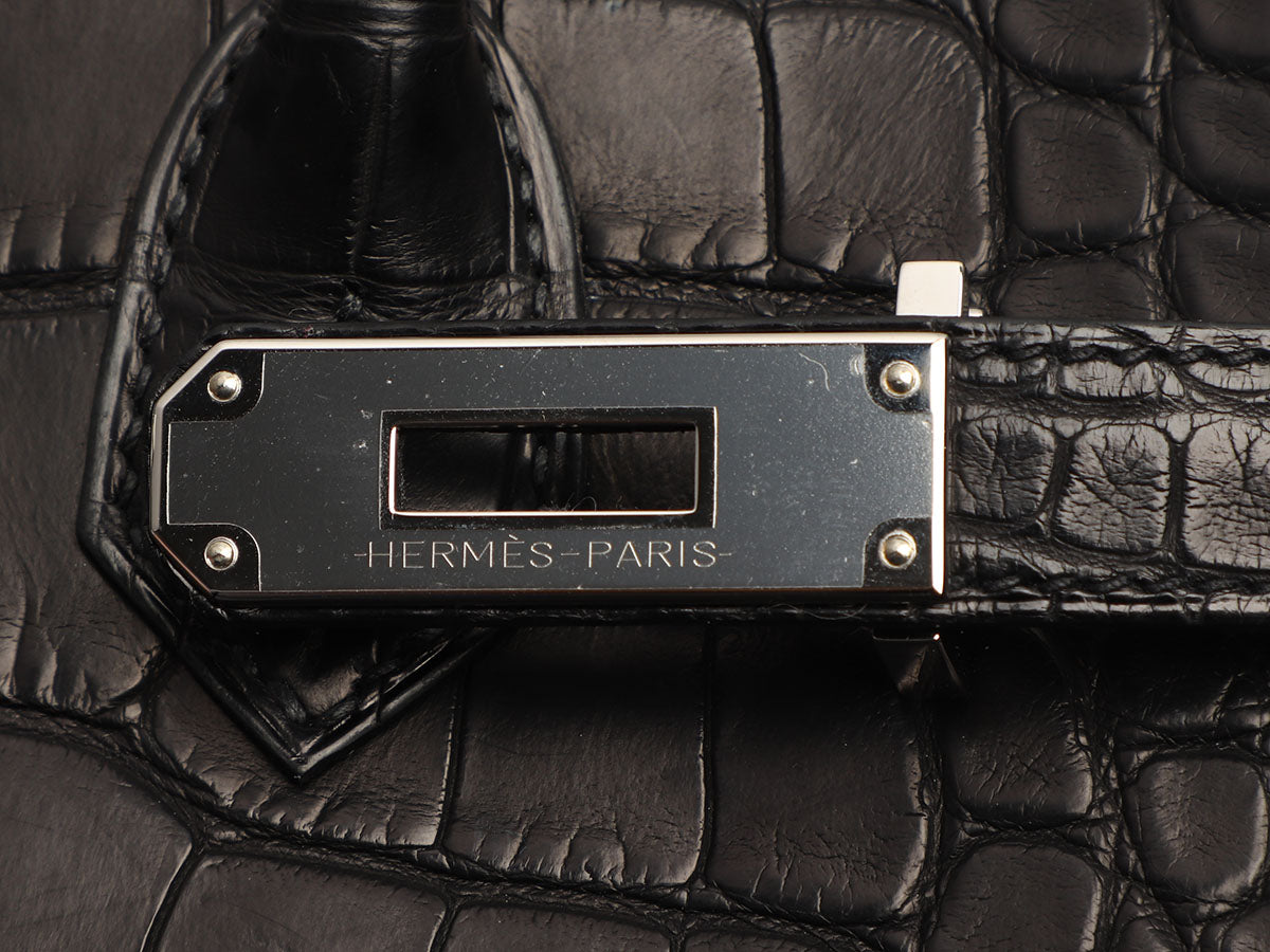 Hermès Birkin 30 Malachite Alligator Mississippi Matte Gold Hardware G —  The French Hunter