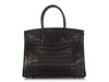 Hermès Black Matte Alligator Birkin 30