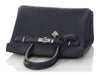 Hermès Bleu Nuit Togo and Orange Leather Verso Birkin 30