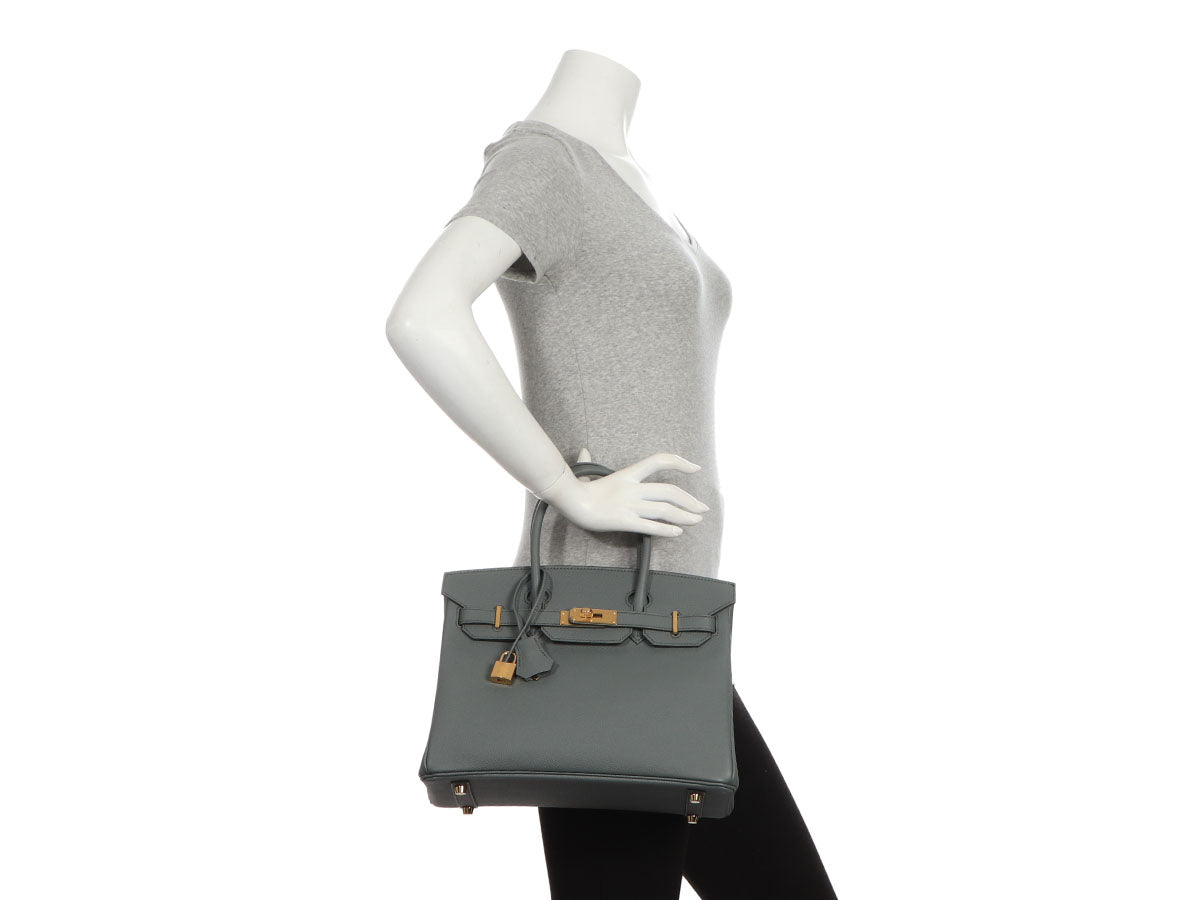 Hermès Vert Amande Epsom Birkin 30