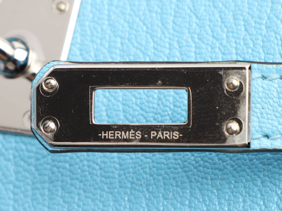 Hermes Kelly Watch 20 Celeste 