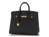 Hermès Black Togo Birkin 25