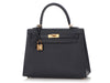 Hermès Bleu Indigo Epsom Kelly 25