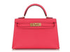 Hermès Mini Rose Extrême Epsom Kelly 20