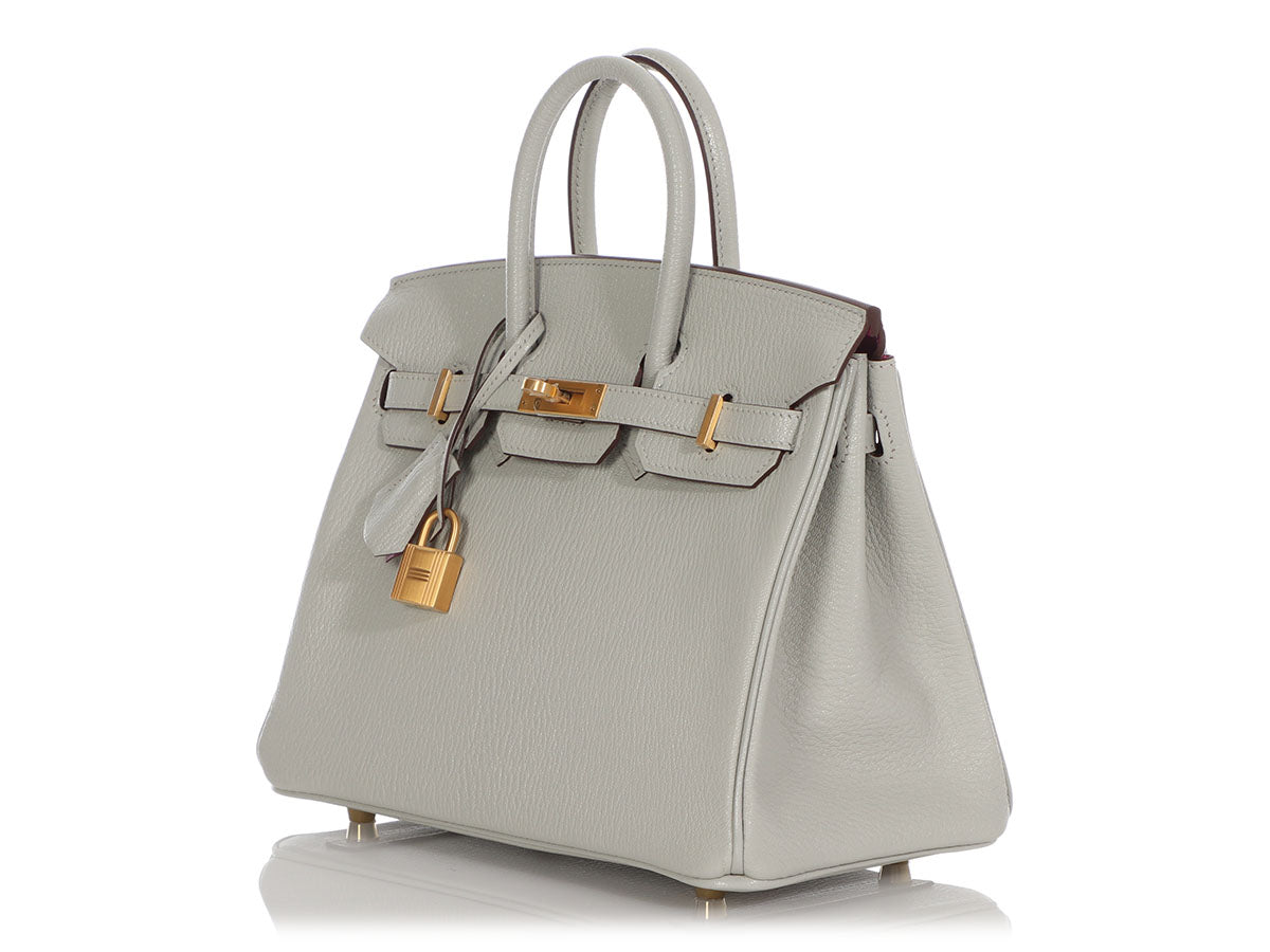 Gris Perle Togo Birkin 25 Gold Hardware, 2023