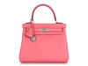 Hermès Rose Azalée Swift Kelly 25