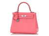 Hermès Rose Azalée Swift Kelly 25