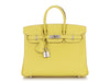 Hermès Lime Swift Birkin 25