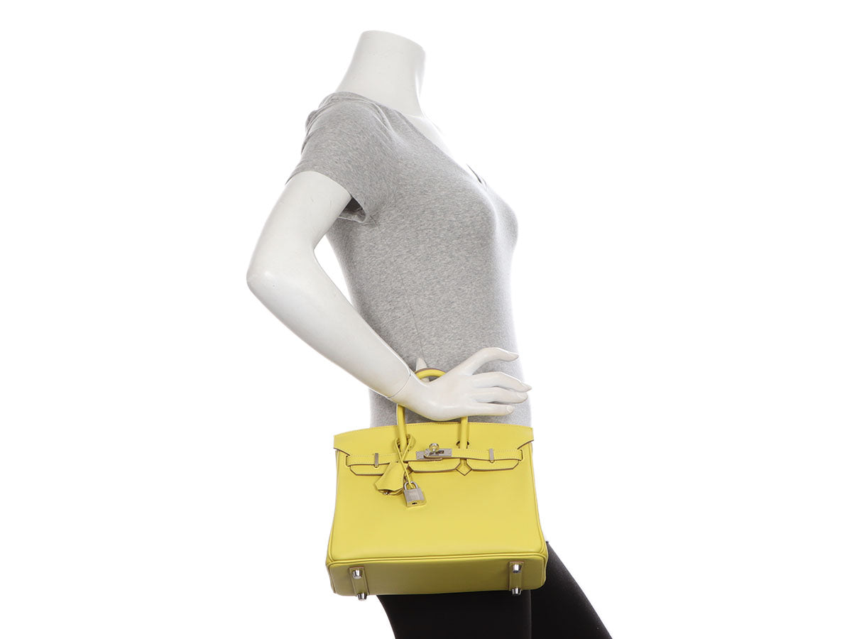 Herm s Lime Swift Birkin 25