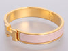 Hermès Narrow Lavender Clic-Clac Bracelet