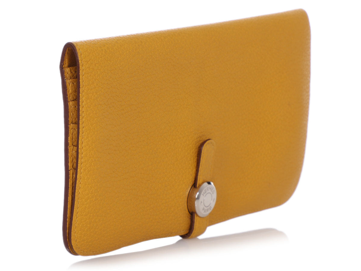 Hermes Craie Evercolor Dogon Recto Verso Wallet