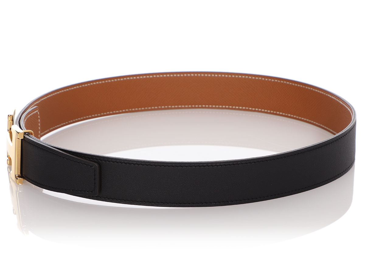 Hermes Constance Reversible Belt - 33 / 85 (SHG-Am3Lal) – LuxeDH