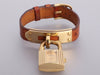 Hermès Vintage Brown Ostrich Kelly Cadena Watch