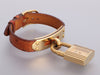 Hermès Vintage Brown Ostrich Kelly Cadena Watch