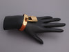 Hermès Vintage Brown Ostrich Kelly Cadena Watch