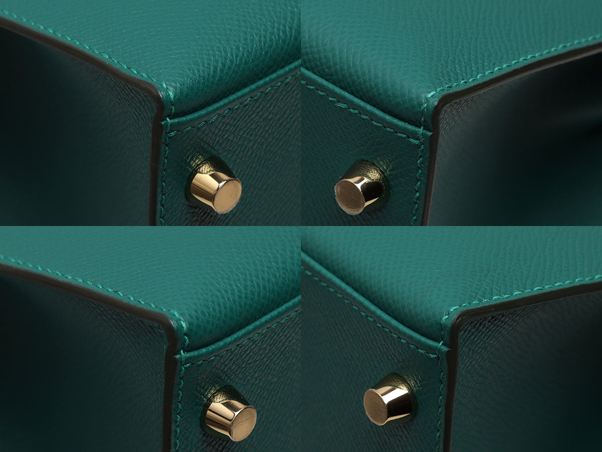 Hermès Malachite Epsom Kelly 28