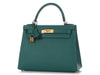 Hermès Malachite Epsom Kelly 28