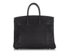 Hermès Black Togo Birkin 25