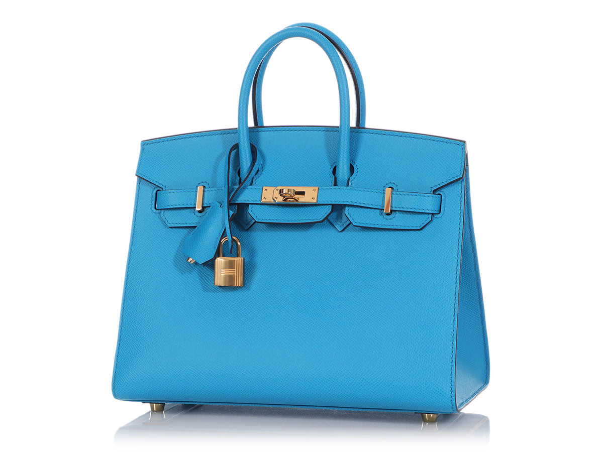 Hermes Birkin 25 sellier Nata Epsom GHW – Ruelamode