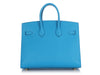 Hermès Blue Frida Epsom Sellier Birkin 25