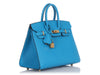 Hermès Blue Frida Epsom Sellier Birkin 25