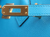 Hermès Blue Frida Epsom Sellier Birkin 25