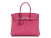 Hermès Fuchsia Ostrich Birkin 30