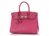 Hermès Fuchsia Ostrich Birkin 30