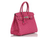 Hermès Fuchsia Ostrich Birkin 30