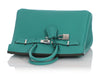 Hermès Vert Verone Togo and Bleu Izmir Verso Birkin 25