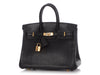 Hermès Black Togo Birkin 25