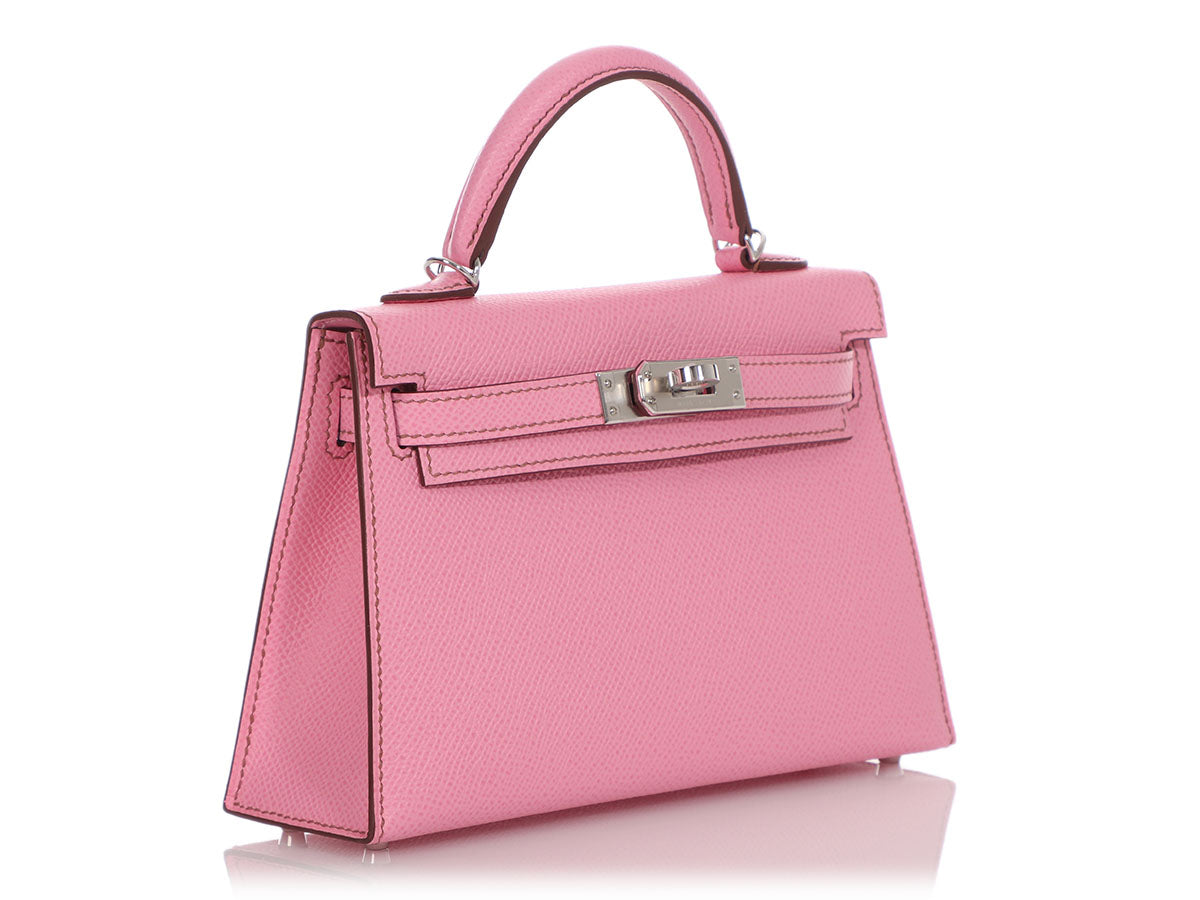 Ginza Xiaoma - Bubblegum Pink Constance Mini in Epsom