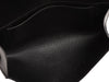 Hermès Black Chèvre Médor Clutch 23