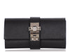 Hermès Black Chèvre Médor Clutch 23