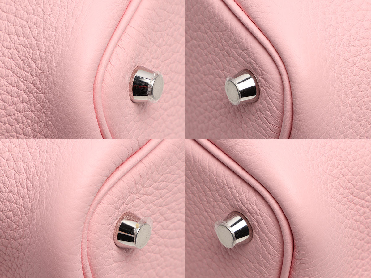 Hermès Rose Sakura Clémence Picotin Lock 18