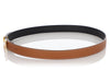 Hermès Gold and Noir Mini Constance Guillochée Reversible Belt Kit 24mm