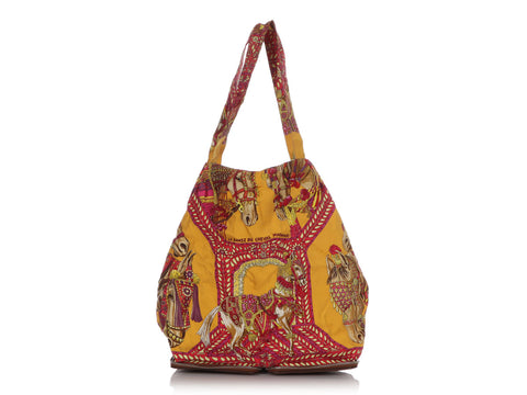 Hermès La Danse du Cheval Marwari Silky Pop Tote