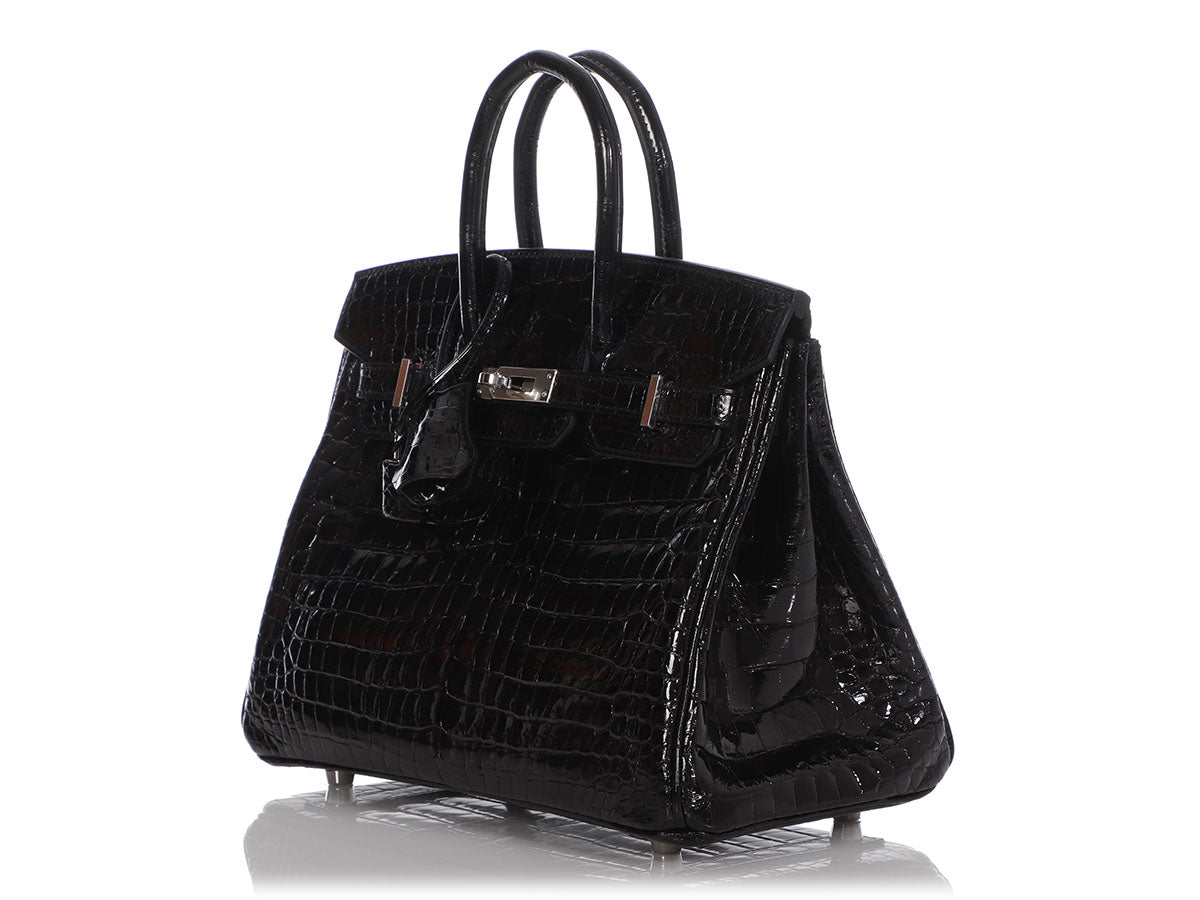 Hermès Birkin 25 Rose Mexico Crocodile Porosus Lisse Palladium Hardwar —  The French Hunter