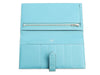 Hermès Bleu Saint-Cyr Matte Alligator Béarn Wallet